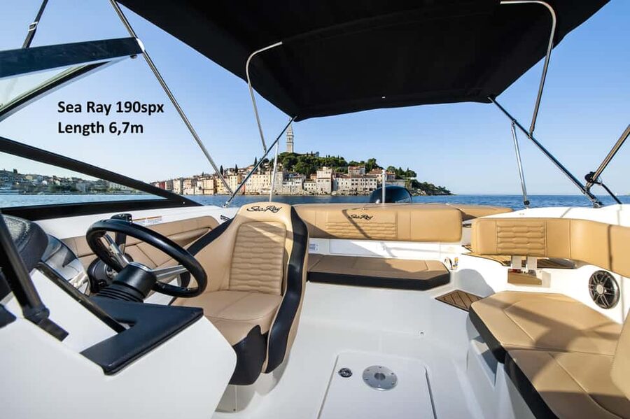 Rovinj: Rovinj Archipelago and South Coves Speedboat Tour - Golden Cape and Sveti Andrija