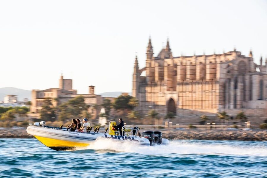 S'Arenal: Boat trip to Illetas with views of Palma - Bellver Castle and the western side of Palma
