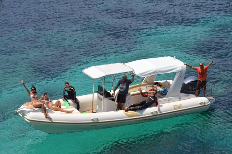 S'Espalmador and Formentera: Snorkeling Trip by RIB Boat - Meeting at mooring number 2