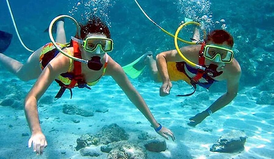 Sailing Splash Tour Speedboat, Snorkel, and Catamaran - Starting with safety instructions and equipment