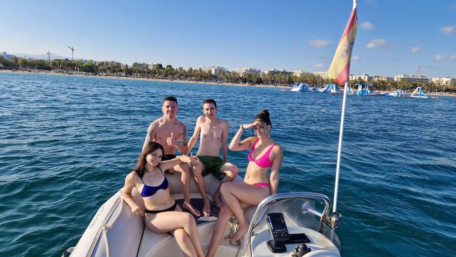 Salou: Private Zodiac Boat Trip Through the Coves of Salou - What the two-hour route covers