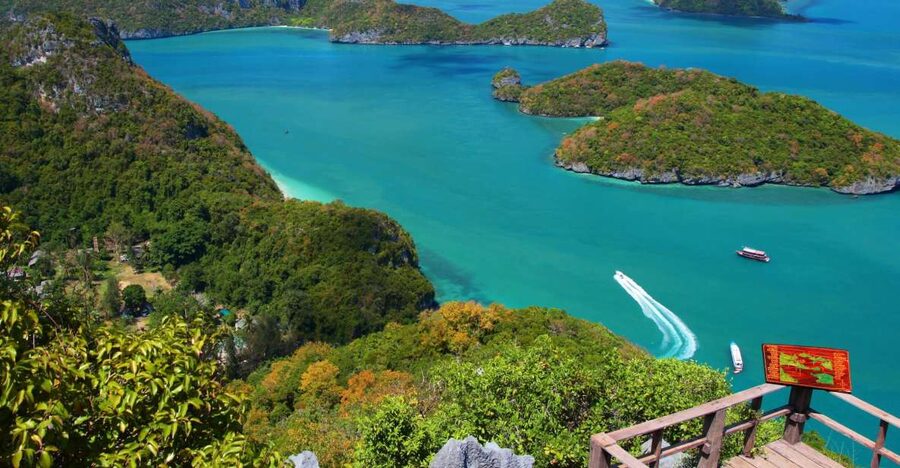 Samui: Angthong National Marine Park Day Trip by Speedboat - Talay Nai and the Emerald Lagoon