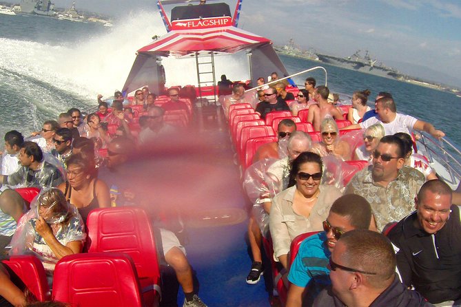 San Diego Bay Jet Boat Ride - You will get wet, so plan like you mean it