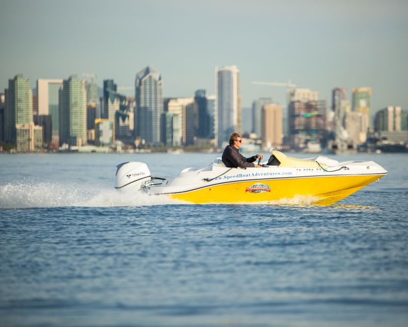 San Diego: Drive Your Own Speed Boat 2-Hour Tour - Getting started at Safe Harbor Cabrillo Isle
