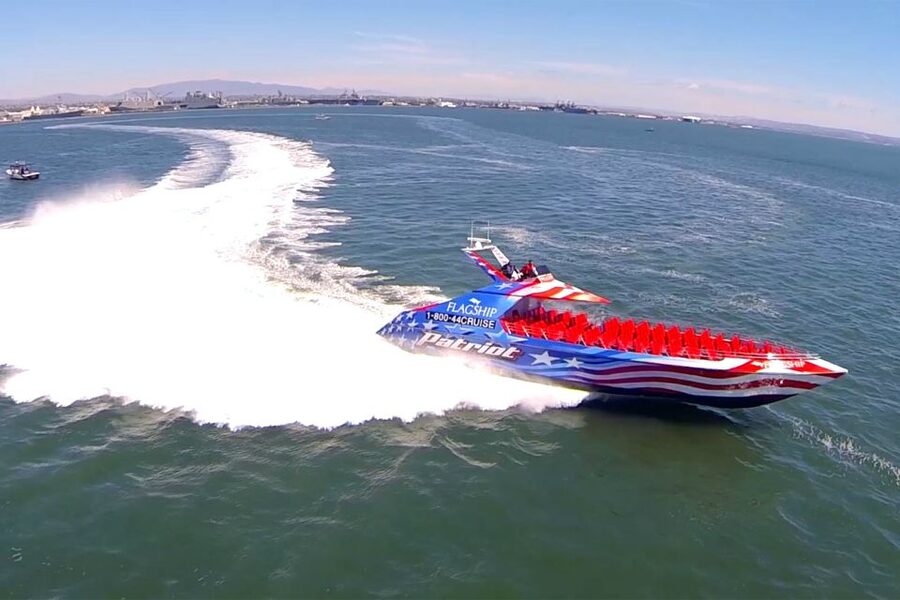 San Diego: Patriot Jet Boat Thrill Ride - Who will enjoy this most?