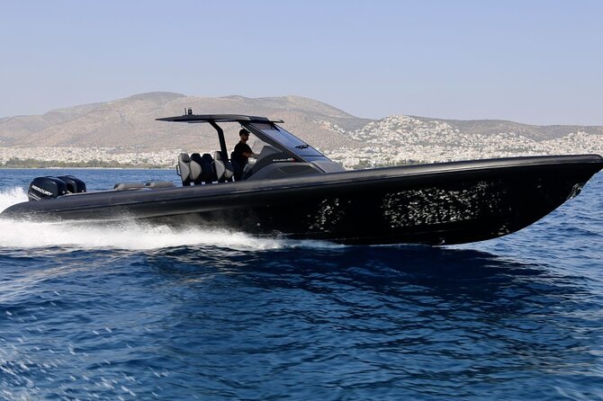 Santorini Caldera: Private Cruise with Speed Boat & Open Bar - Oia from below is the great photo angle