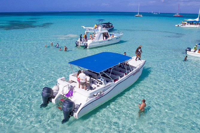 Saona Island Excursion by Catamaran and Speedboat - BBQ lunch and the open bar