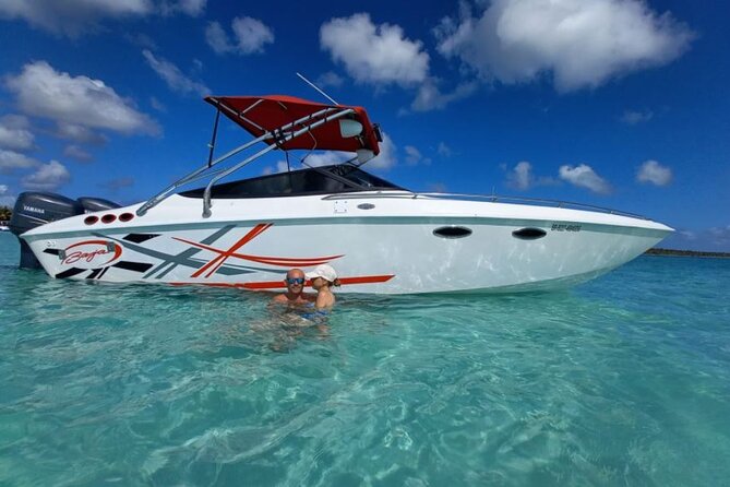Saona island - Private Tour with a Luxury Speed Boat - Catuano Snorkeling With About 30 Minutes in the Water