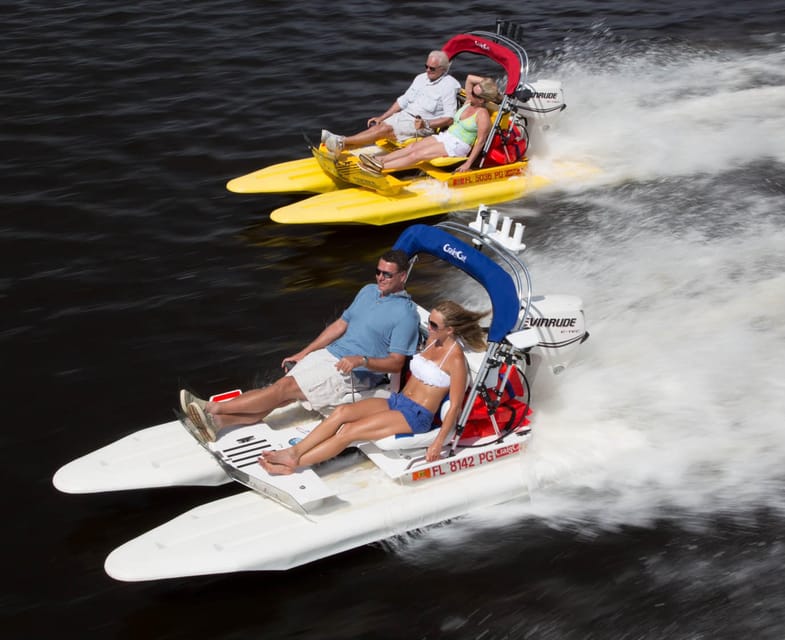 Sarasota: Island Adventures & Catamaran Speedboat Tour - Key points before you book