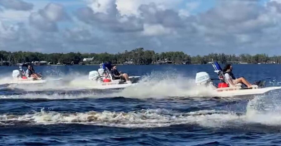 Sarasota: Island Adventures & Catamaran Speedboat Tour - Starting at Centennial Park in Sarasota