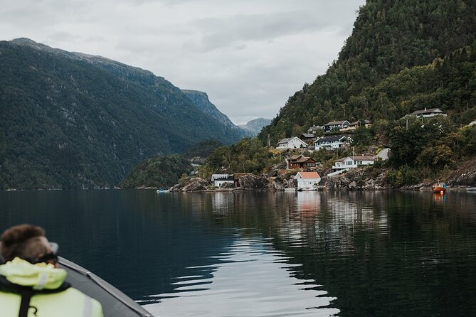 Scenic Hardangerfjord & Fyksesund RIB adventure from Norheimsund - Botnen gives the trip a destination