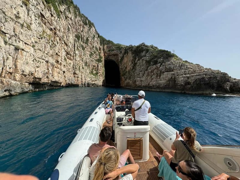 Secret Blue Cave & Grama Bay - Speed Boat Tour - Dafina Bay offers the first proper swim