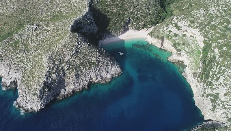 Secret Blue Cave & Grama Bay - Speed Boat Tour - Bristani Bay and Kanioni i Skafistave