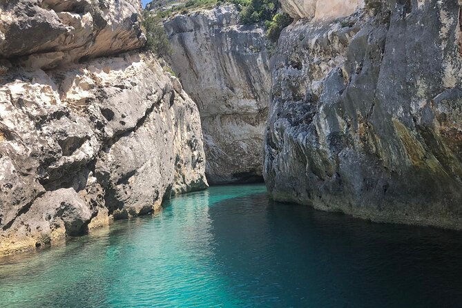 Secret Blue Gem Cave & Grama Bay Boat Tours Vlore - Grama Bay brings together nature and old inscriptions
