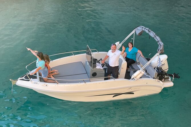Shipwreck and Blue Caves - Private Speedboat Tour (up to 6 pax) - Passing Xygia Beach and its sulphur waters
