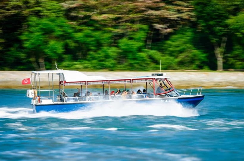 Singapore: Albatross Speedboat Adventures Ticket - Dragon’s Teeth Gate and the Sentosa coastline