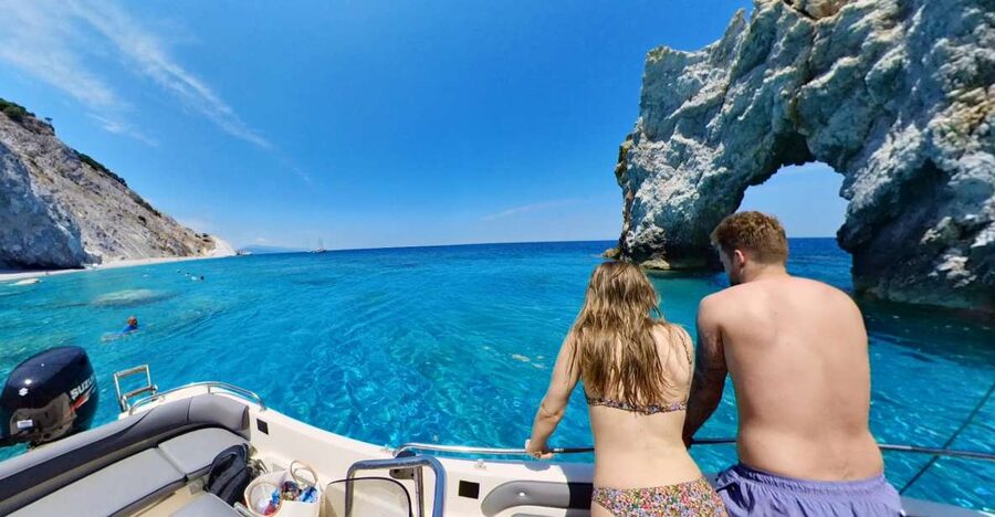 Skiathos: Private Lalaria Beach and Caves Speedboat Tour - Key things to know before booking
