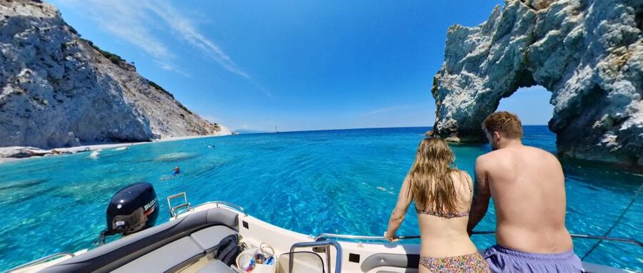 Skiathos: Private Lalaria Beach and Caves Speedboat Tour - Why this north-coast boat trip is different