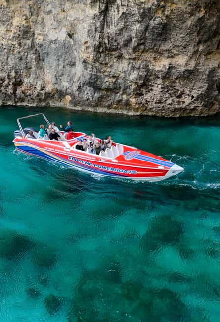 Sliema: Powerboat to Comino Caves & Blue Lagoon with a Swim - Practical booking advice