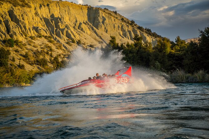 Small Group Jet Boat Adventure on the Clutha River from Wanaka - The thrills: 360-degree spins and fast corners