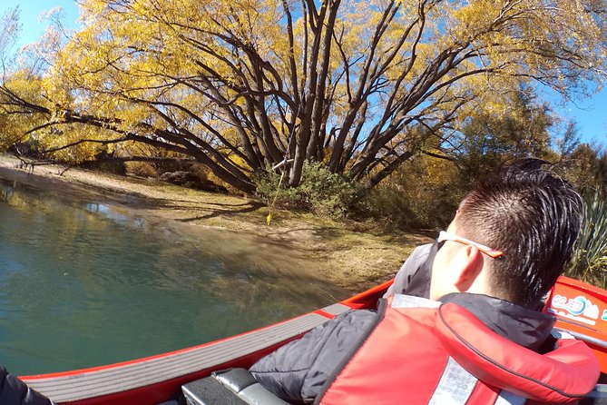 Small Group Jet Boat Adventure on the Clutha River from Wanaka - The scenery beyond the boat
