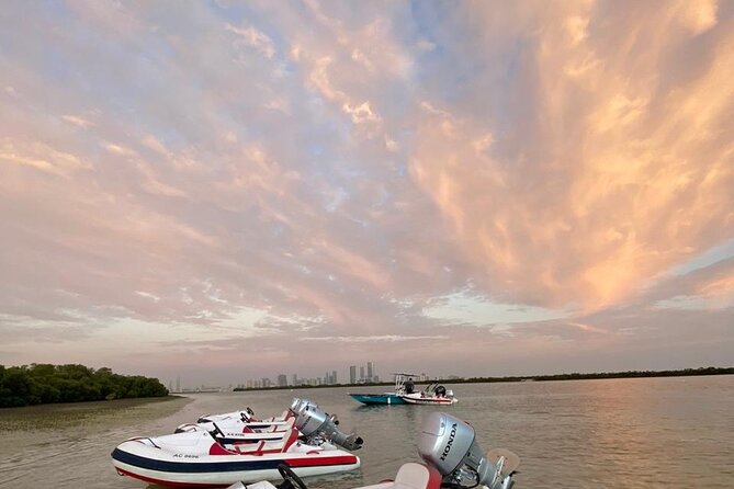 Small-Group Self-Drive Speedboat Tour in Yas Island Mangroves - Heritage Island and the Al Raha Creek finale