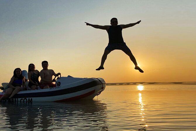 Small-Group Self-Drive Speedboat Tour in Yas Island Mangroves - Cruising out from Yas Island