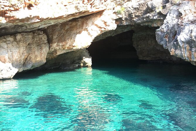 Small Group Speedboat Excursion to Haxhi Ali and Dafina Caves - Bristani Bay combines swimming with recent history
