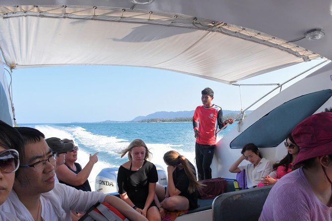 Snorkel Tour to Phi Phi Islands by Speed Boat from Koh Lanta - Pileh Lagoon and the limestone cliffs