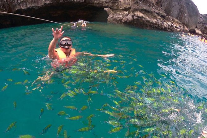Snorkeling Tour to 4 Islands(Emerald Cave) From Koh Lanta by Speedboat - Koh Kradan offers the longest island stop