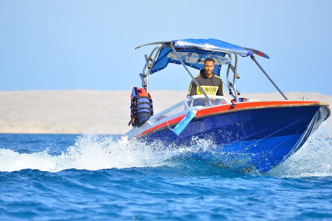 Speed Boat Abo Munkar Island & Water Sport Semi Private-Hurghada - Key Details Before You Book