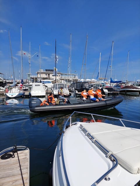 Speed boat Half Hour trip in Sopot. Speed up to 100 km/h - Starting from Sopot’s long wooden pier