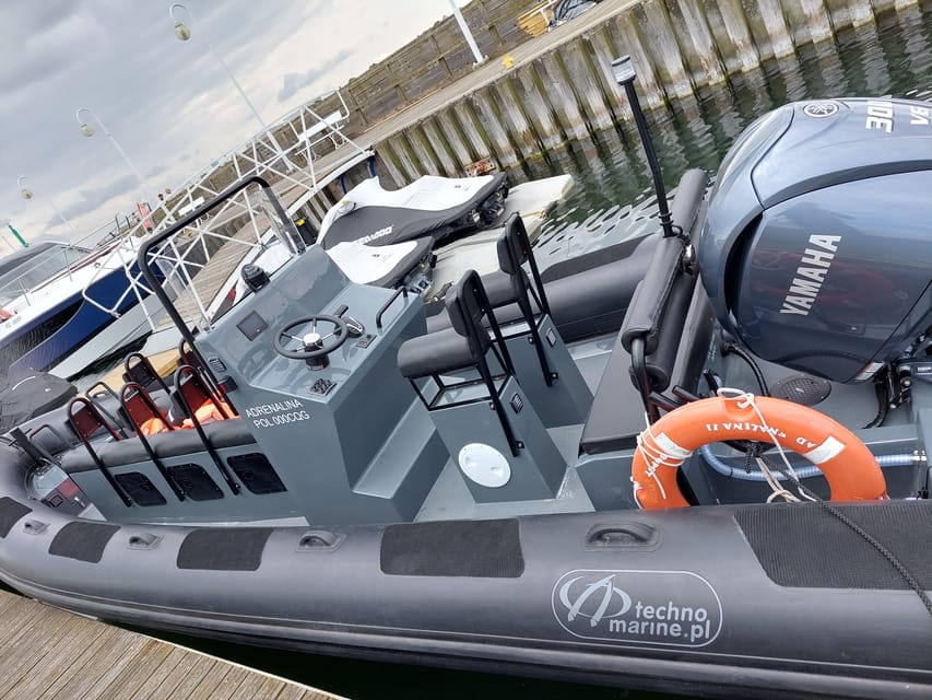 Speed boat Half Hour trip in Sopot. Speed up to 100 km/h - Who will enjoy this ride most