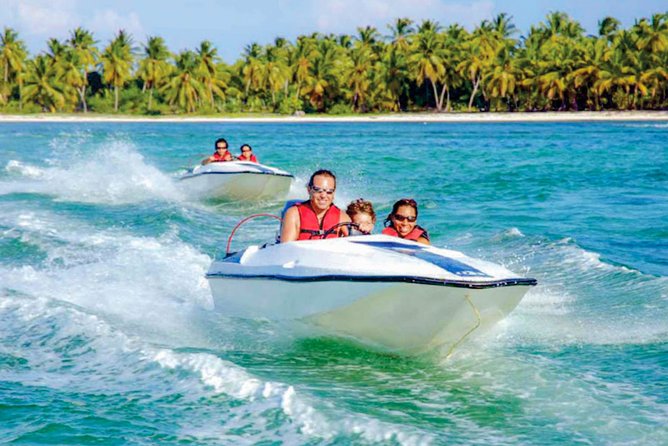 Speed Boat in Punta Cana - Thirty minutes at the natural pool