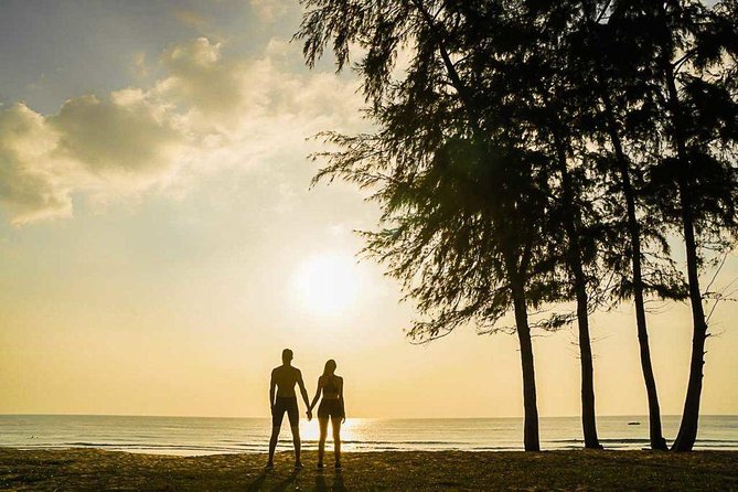 Speed Boat Private Sunset Snorkeling and sightseeing from Samui - Koh Tan Bay gives you the first swim