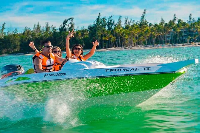 Speed Boat Ride and Snorkel Experience in Punta Cana - Pickup from your resort and the first hour