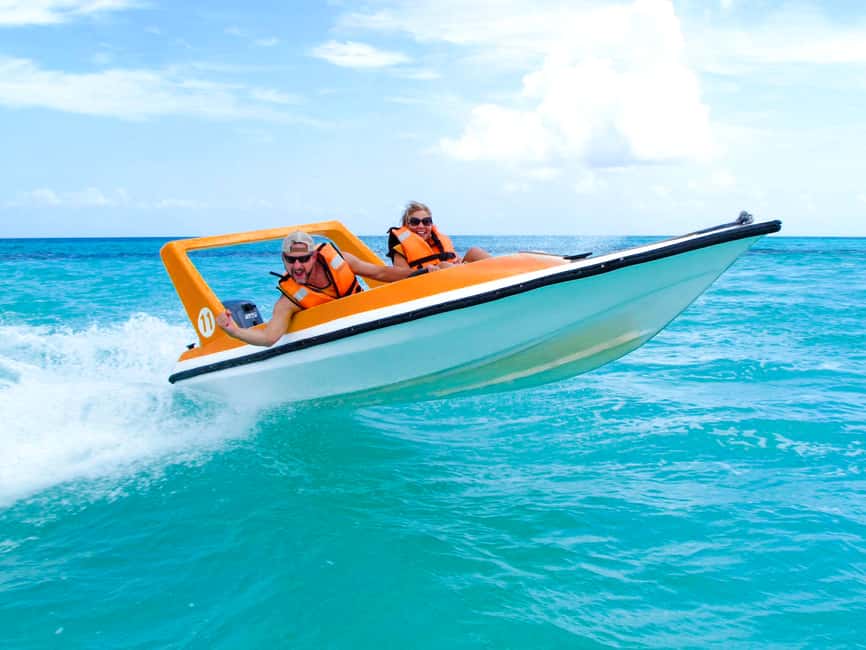 Speed Boat, Snorkel and Beach - The one-hour speed boat ride