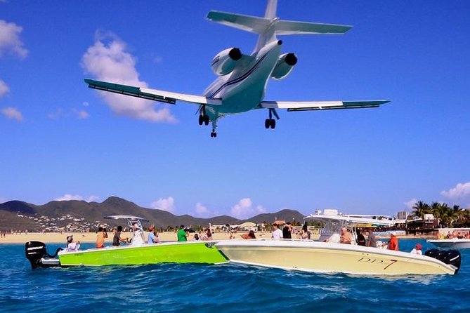 Speed Boat & Snorkeling Tour Pinel & Tintamarre Islands for CRUISE SHIP GUESTS - Crossing Simpson Bay and seeing two sides of St. Martin