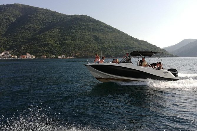 Speed Boat Trip: Kotor Bay attraction , Blue Cave and beach time - Guides, boat style, and the human side