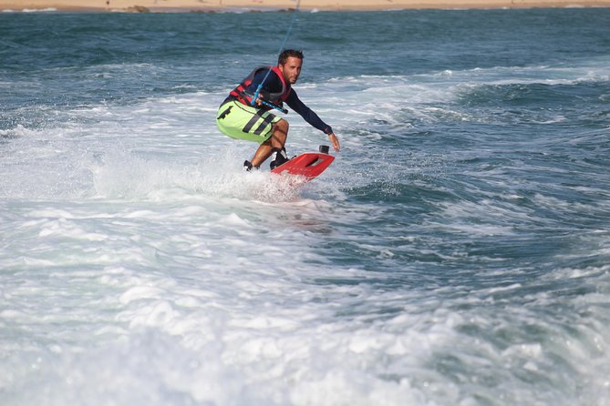 Speed Boat with Crew from Vilamoura - Choosing wakeboarding, water skiing, or a ringo ride