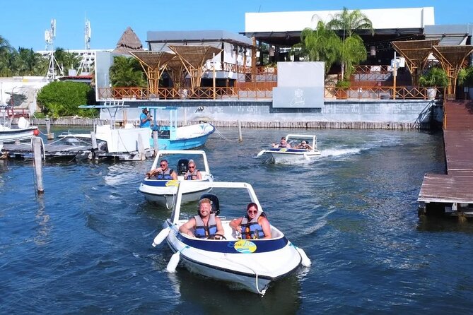 Speedboat Adventure and Snorkeling in Cancun - From the Hotel Zone to the marina