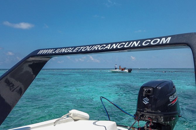 Speedboat and snorkel tour: Single Passenger Boat - How much value you get for $110