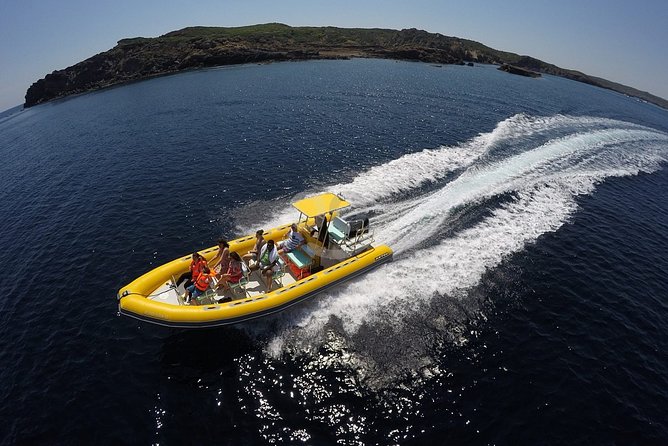 Speedboat and Snorkel tour through the Coast of Menorca - The snorkeling stop and instruction