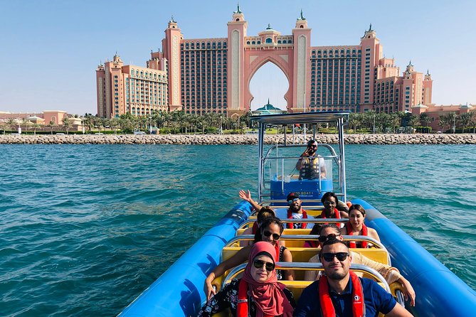 Speedboat Dubai: 60 Mins Guided Burj Al Arab & Atlantis Tour - Starting at Nemo Boat Tour Dubai in Jumeirah