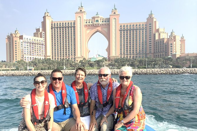 Speedboat Dubai: 60 Mins Guided Burj Al Arab & Atlantis Tour - The speed, the bumps, and the comfort level