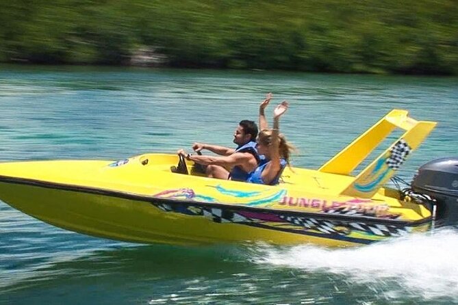 SpeedBoat Jungle Tour + Snorkel Experience in Cancun - Booking, timing, and cancellation details