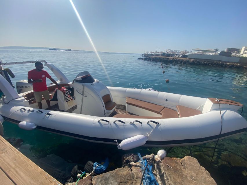 Speedboat,Parasailing, Snorkeling & Piece Of Paradise Island - Orange Bay and the Magawish island pause
