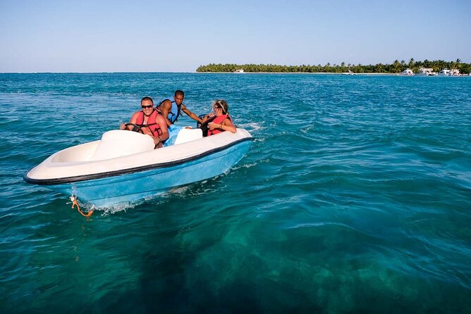 Speedboat Sailing with Snorkeling Experience in Punta Cana - The speedboat ride along Bávaro-Punta Cana