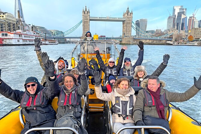 Speedboat Sightseeing: Embankment OR Westminster Pier -45 Minutes - What to wear and how rough the ride feels