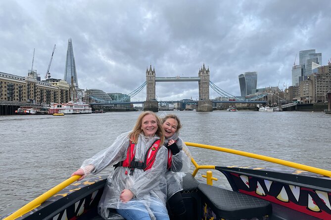 Speedboat 'THE THAMES BEAST' from Tower Millennium Pier - 40 mins - What the high speed adds